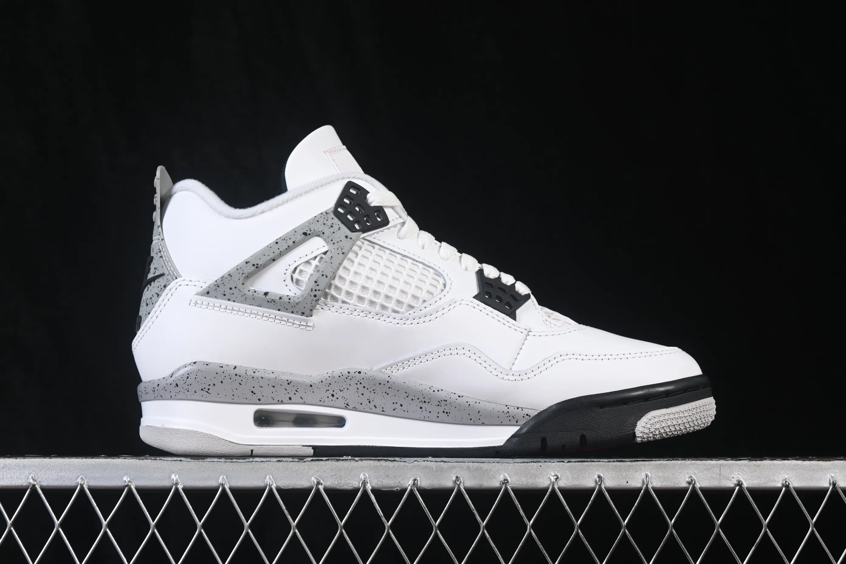 All categories Air Jordan Jordan series basketball shoes Air Jordan 4 LJR version Air Jordan 4 Retro "White Cement" AJ4 Joe 4 new white cement FV5029-100